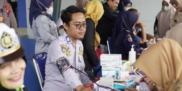 Pengemudi Angkutan Lebaran Jalani Pemeriksaan Kesehatan Gratis