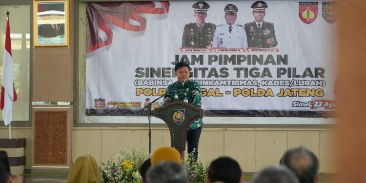 Sinergitas Tiga Pilar Sebagai Ujung Tombak Keamanan dan Pembangunan Desa