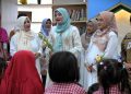 Fasilitas Ramah Anak Perpusda Soekarno-Hatta Diapresiasi Bunda Literasi Jawa Tengah