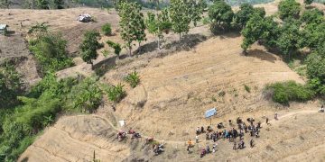 Pulihkan Lahan Kritis DAS Cacaban, Pemkab Tegal Tanam 25 Ribu Bibit Pohon