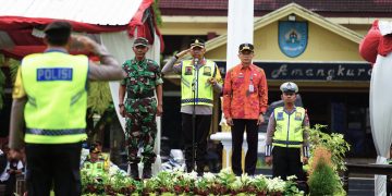 Jelang Libur Nataru, Polres Tegal Gelar Apel Operasi Lilin Candi 2025