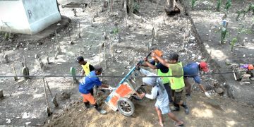 307 Ton Limbah B3 Sisa Pengecoran Logam di Desa Pesarean Berhasil Dikeruk