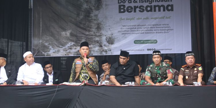 Pascabencana Banjir, Warga Guci Gelar Istigasah dan Doa Bersama