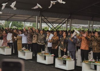 Bupati Tegal Hadiri Hari Desa Nasional 2026, Perkuat Komitmen Bangun Desa