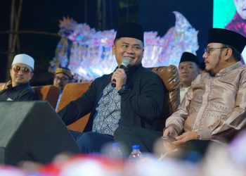 Bupati Tegal Hadiri Haul Sewindu Ki Enthus Susmono