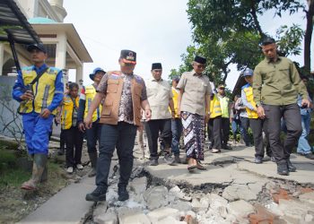 Menteri PUPR Pastikan Korban Bencana di Padasari Tempati Huntara Sebelum Lebaran