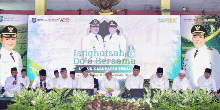 Pemkab Tegal Gelar Istighotsah demi Keselamatan Daerah, Sekaligus Refleksi Satu Tahun Kepemimpinan