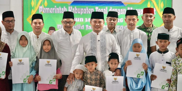 Tarhim di Pagerbarang, Bupati Tegal Serap Aspirasi dan Perkuat Kepedulian Sosial