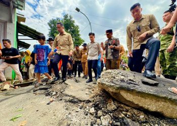 Wapres Gibran Tinjau Langsung Lokasi Tanah Bergerak di Padasari, Pastikan Penanganan dan Relokasi Warga