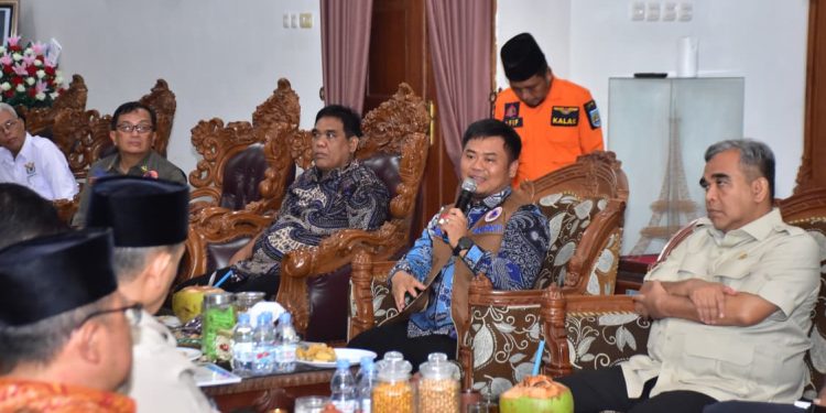 Bupati Tegal Percepat Penanganan Bencana dan Pemulihan Guci melalui Sinergi Pemerintah Pusat